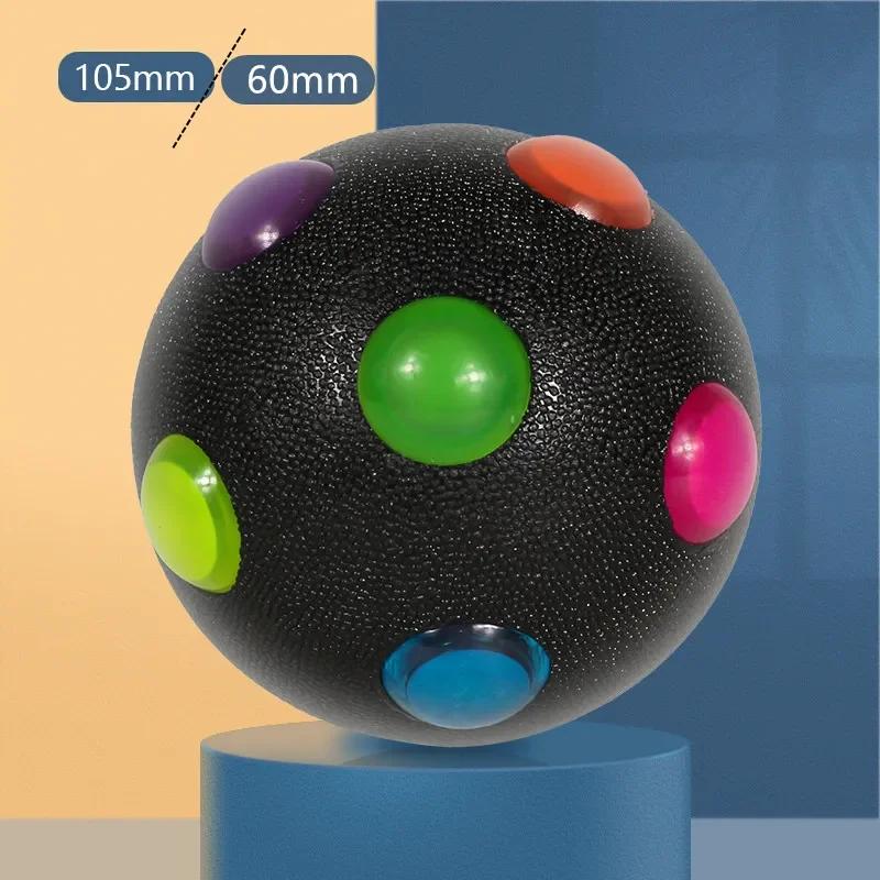 New Cat Dog Toys LED Light Emitting Bouncy Ball Safety Environmental Protection Puppy Training Interactive Toys Pet Supplies
