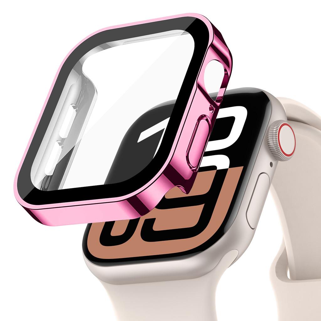 Waterproof Case Screen Protector glass+Cover for Apple Watch Ultra 49mm 46mm 45mm 44mm 42mm 41mm 40mm  iWatch 10 9 8 7 6 5 4