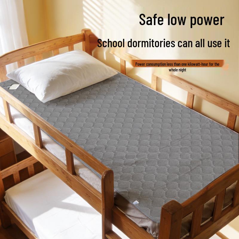 Smart Dual Control Electric Blanket - Milk Fleece, Temperature Control, Mite Removal, Ideal for Dorms & Homes