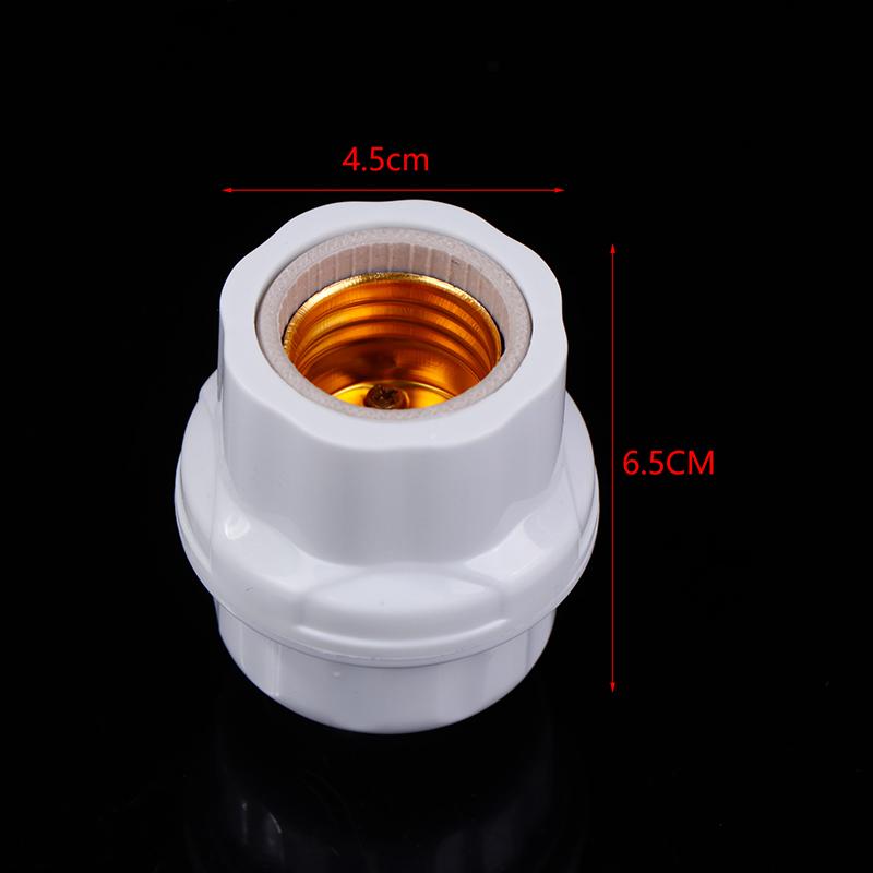 1 buc. Bază soclu lampă suspendată E27 Ceramică Suport bec LED Pătrat Rotund Bază soclu 6A 250V Accesorii DIY