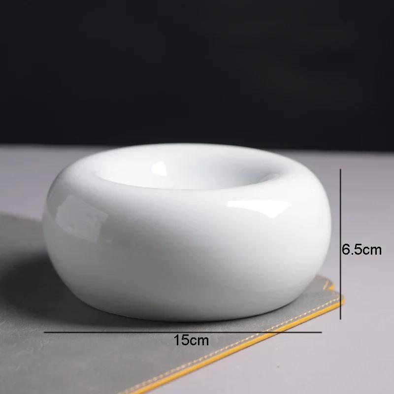 

Индивидуальные круглые керамические обеденные тарелки, посуда для приготовления пищи, домашняя кухня, простые однотонные столовые приборы, тарелки для закусок и десертов, сервировочное блюдо