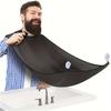 One Piece Men Beard Bib, Non-Stick Beard Catching Cloth, Reusable Shaving Apron For Men Grooming, Trimming And Hair Cutting, Fit All Sizes