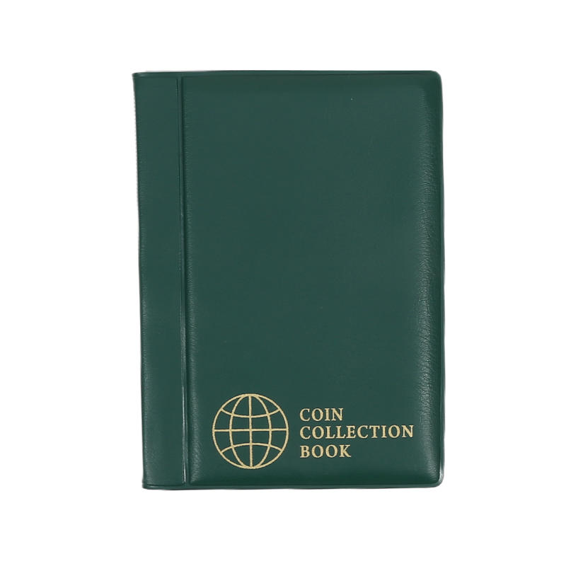 120/150 Pocket Coin Collection Album - Multi-Use Stamp & Photo Organizer with Leatherette Cover for Home Decoration Gifts Supplies