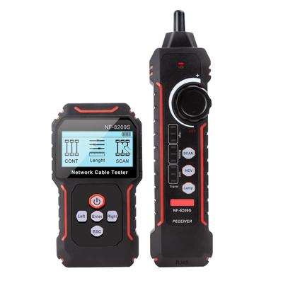 Ağ Kablosu Test Cihazı ve Tel Takip Cihazı, CAT5, CAT6, LAN Kablo Bulucu ve POE Test Cihazı için Çok Fonksiyonlu Kablo Uzunluğu Test Cihazı