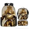 Titan Klok Man Schooltas Monitor Oorlogen Toilet Man Rugzak Tv Audio Man Rugzak Jongens Tas