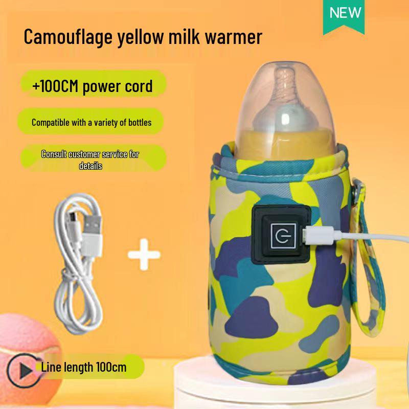 Universal Portable Baby Bottle Warmer: Insulated Sleeve for Travel and Home