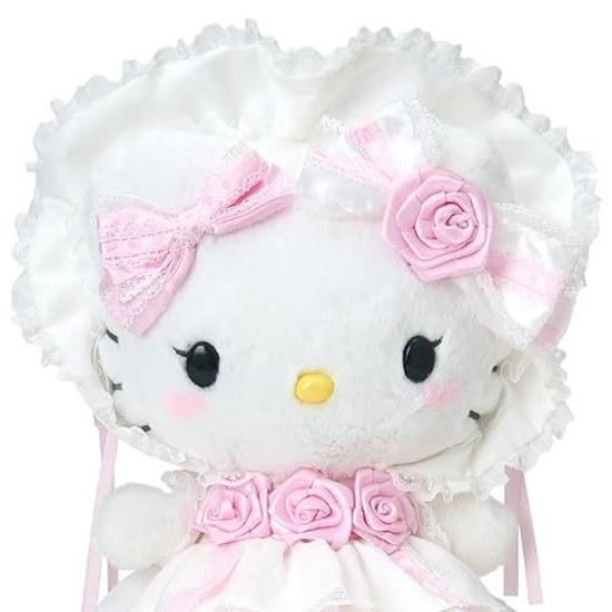 Sanrio Plush Toy (White Frill) Hello Kitty Suitable Ages 3 Up 009717