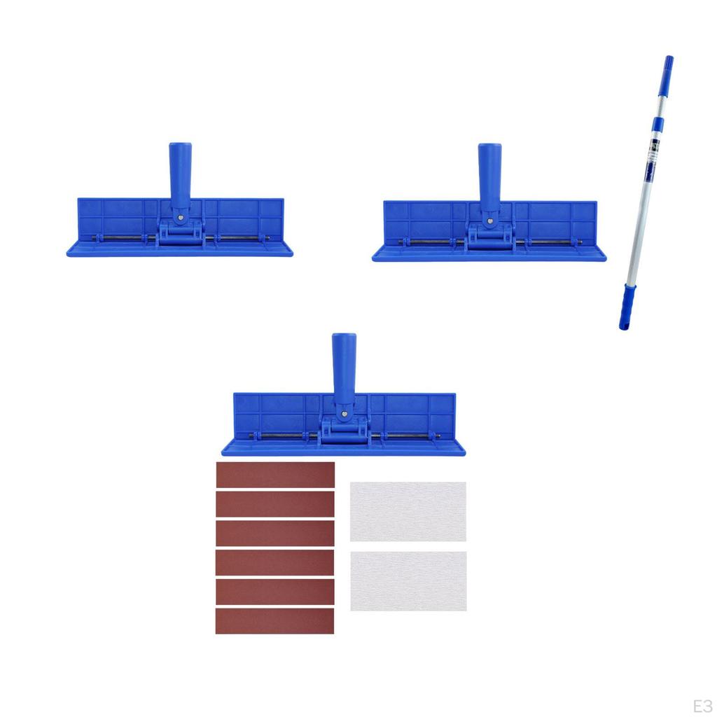 Kitt Polierwerkzeug für Innenecken Schleifpapierhalter Manueller Trockenbauschleifer