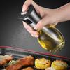 Stainless Steel Barbecue Oil Spray Bottle Spray Oil Pot Household Edible Oil Bottle Glass Control Oil Pot