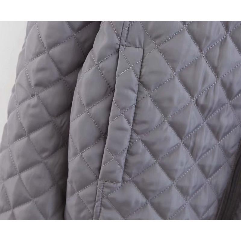 Women S Hooded Long Sleeve Thick Cotton Padded Short Coat Casual Winter