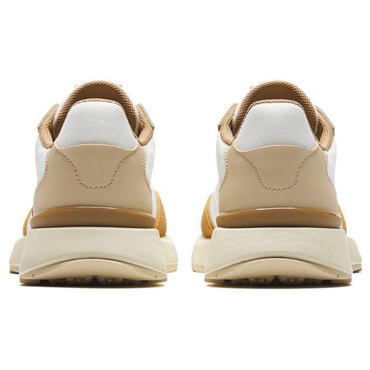 Anta Non-Slip Wear-Resistant Lightweight Low-Top Sports Casual Shoes Women Sneaker White Brown 122338879-5