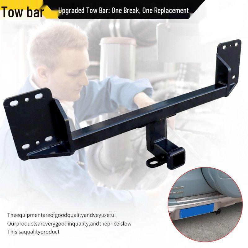 Enhanced Tow Hook & Bar for Beijing BJ60 Trailer: Thickened and reinforced for upgrades and modifications.