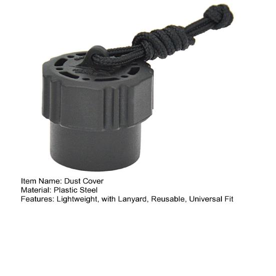 Threaded Din Scubas Tanks Valves Dust Plug Protector Cap with Lanyard Lightweight Portable Din Regulators Dust Cap Plug Cover