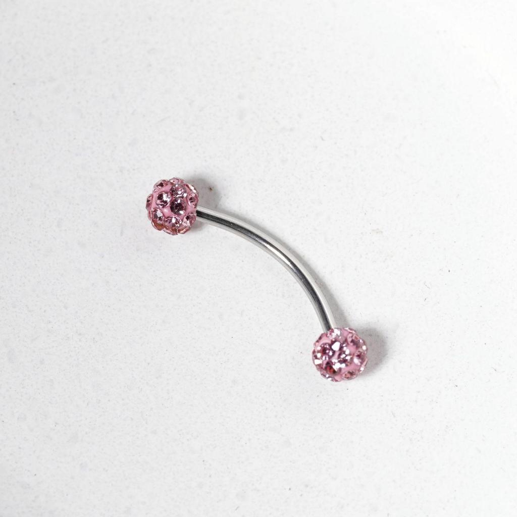 Edelstahl Flash Augenbrauen- und Lippenpiercing Schmuck