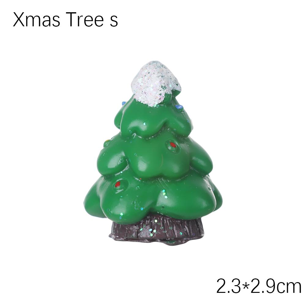 1PC Micro Landscape Toys Fairy Garden Home Decorations Deer Xmas Tree Miniature Snowman Christmas Figurines Santa Claus