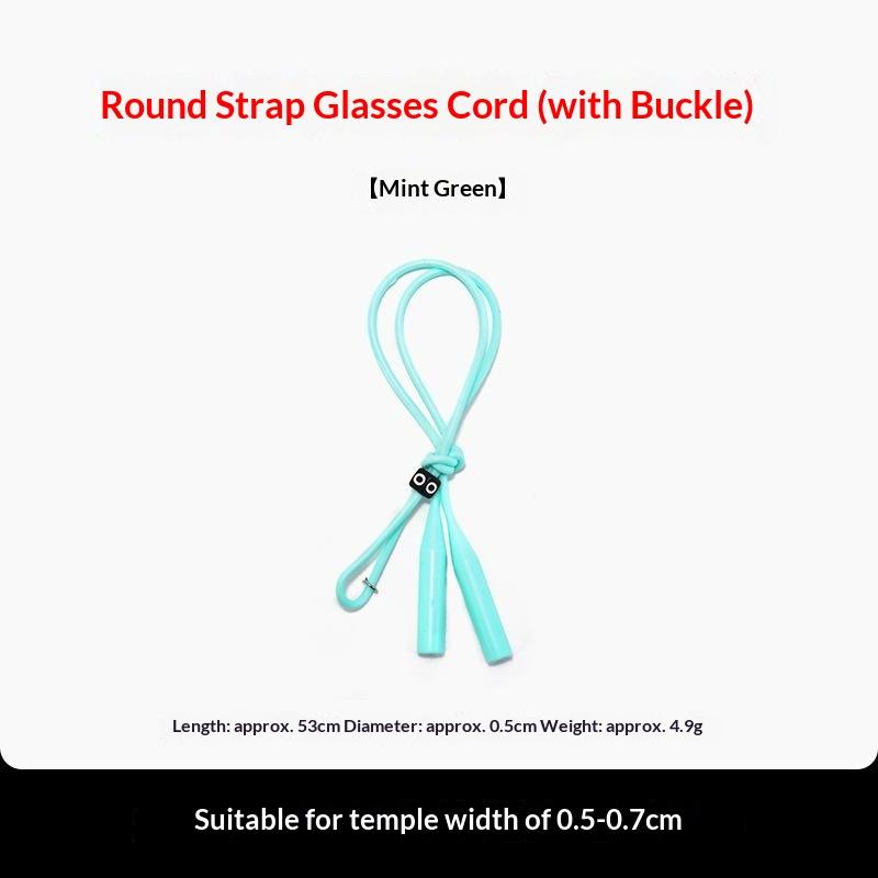 Silicone Children Glasses Chains Eyeglasses Adjustable Anti-Slip Anti-Fall Sunglasses Sport Band Cord Holder For Kids And Adult