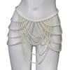 Contemporary Imitation Pearls Shoulder Jewelry for Women Body Chain Suitable for Enhancing Outfits At Various Event