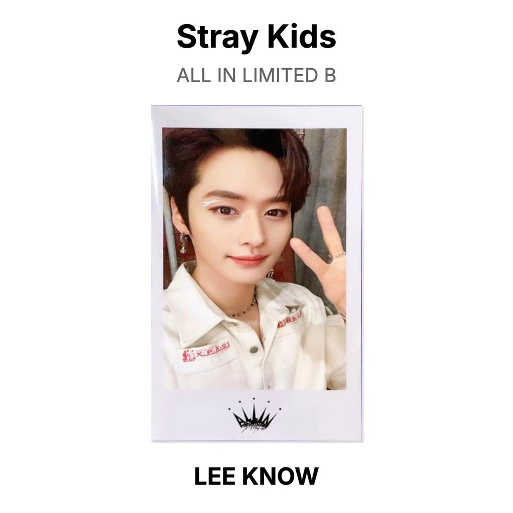 Stray Kids ALL IN LIMITED B Official Photocard