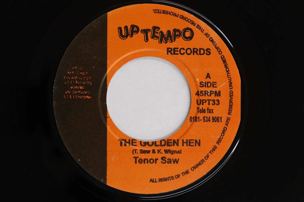 

7inch Record TENOR SAW - Golden Hen UPT33 Uptempo Records 1997 UK Reggae, Ska & Dub Used