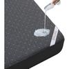 BEDLORE Queen Mattress Protector, Waterproof Noiseless Mattress Cover with Deep Pocket for 6-18 inches Mattress, Soft Breathable Mattress Pad Machine
