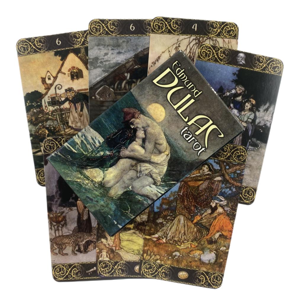 Prism Stay Magic Tarot Cards Divination Deck English Versions Edition Oracle Board Playing INK Table Game For Party