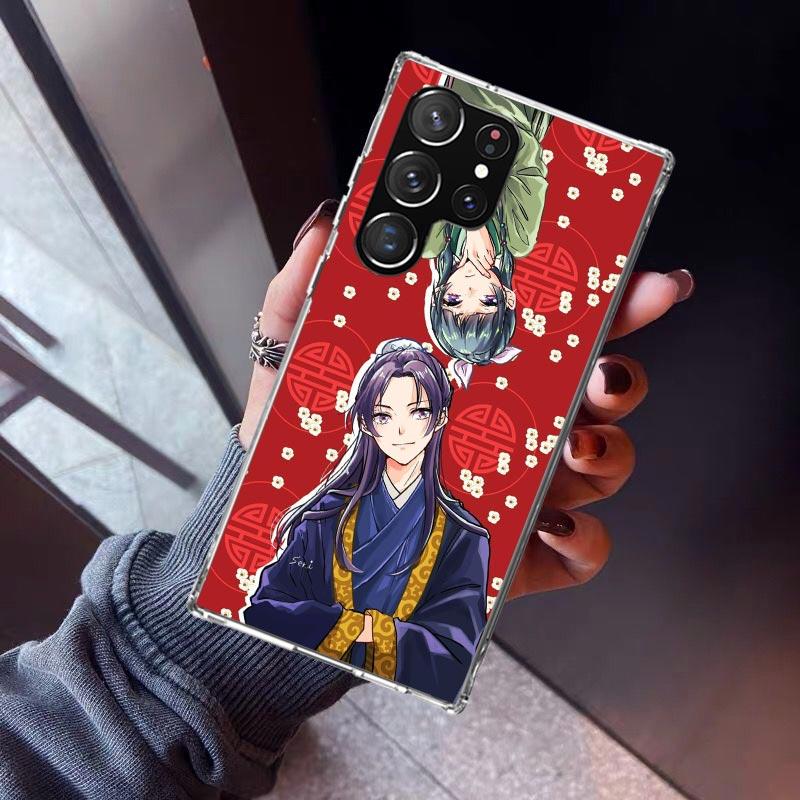 

A-Apothecary D-Diaries Anime Phone Case For Samsung Galaxy S26 S25 Edge S24 S23 Ultra S22 Plus S21 S20 FE Soft TPU Back Cover Fu Samsung S24 FE
