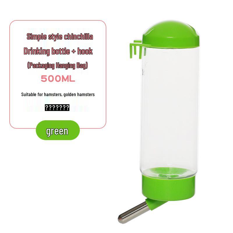 

Універсальна непротікаюча 500 мл поїлка для домашніх тварин з кулькою-роликом для собак, котів та кроликів Simple 500ML