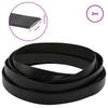 Leather Straps Black 200 x 1 cm Leather