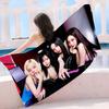 Korean Kpop Group A-Aespas Anime Beach Swimming Towel Soft Absorbent Washcloth Children's Gifts for Kids Travel Camping Gym