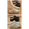 Winter Baumwollpantoffeln für Damen, Indoor Zuhause für Paare, Fleece für Wärme, Wasserdichtigkeit, Outdoor-Tragen, Rutschfeste Baumwollpantoffeln für Herren