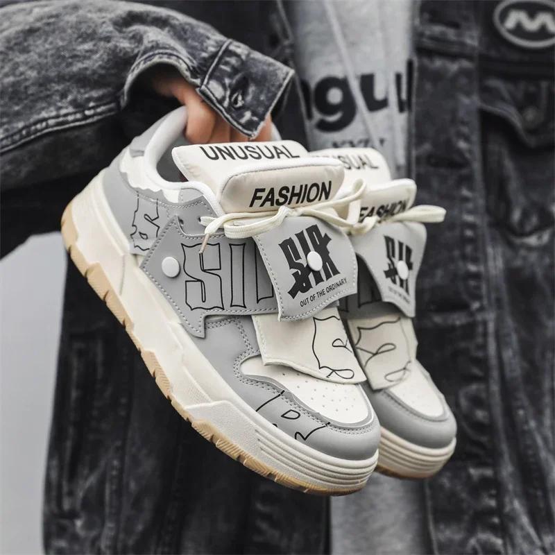 Outdoor Jugend Paar Tide Brotschuhe Männlich Board Klasse Schuhe Herbst Lässig für Männer Bequeme Anti-Rutsch-Sneaker Mode