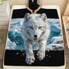 1PC 3D Flyout  Print FlAannel Blanket, High Quality Comfortable for All Seasons, Home Decor, Warmth and Comfort