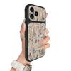 Flowers are everywhere, suitable for iPhone17promax mobile phone case, Apple 16pro new 15pro niche 16 leather.