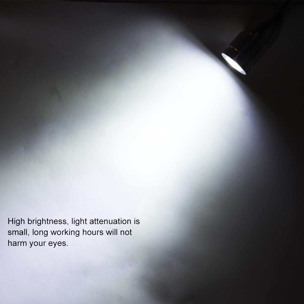 3W LED Flexible Gooseneck Lamp Work Desk Light for Machine Tools Workbench ?