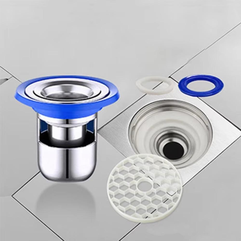U-type Floor Drain Core Stainless Steel Bathroom Sewer Drain Sealed Floor Drain  Sewer Drain
