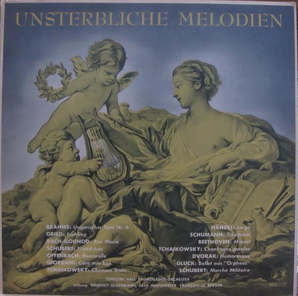 

Виниловая пластинка РАЗЛИЧНЫЕ Unsterbliche Melodien M2137 Концертный зал Германия Классика Б/у