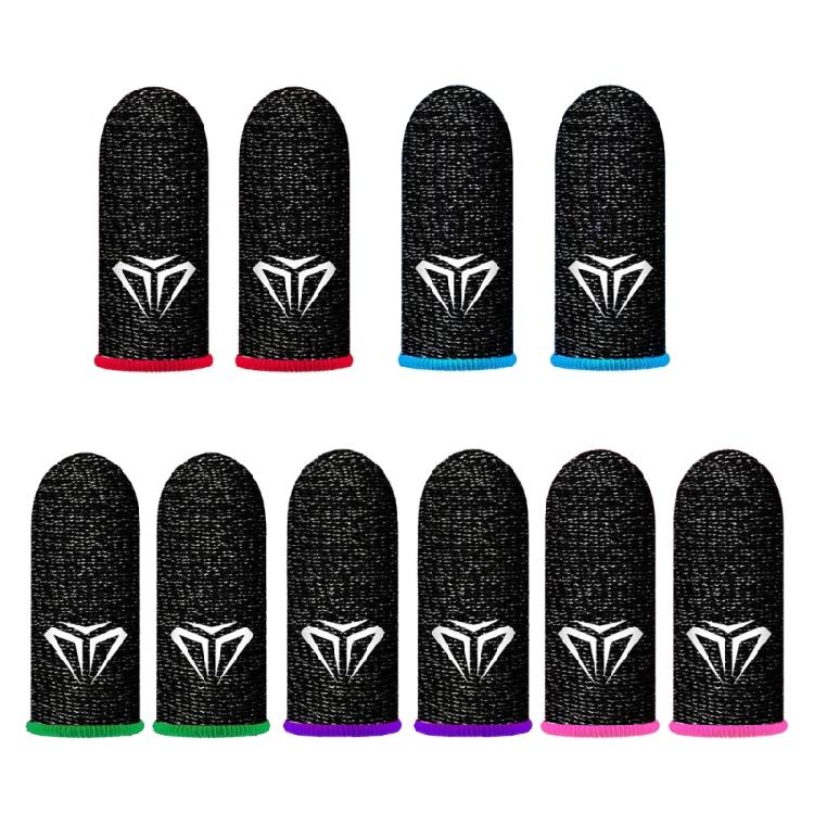 2PCS Fingertip Gloves Touch Screen Finger Tip Sleeve Cover Sweatproof Anti-slip