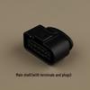 Volkswagen Reversing Radar Wiring Harness Connector: 3C0973837 Mating Connector, 3C0973737 Male & Female, 6189-7103 Compatible.
