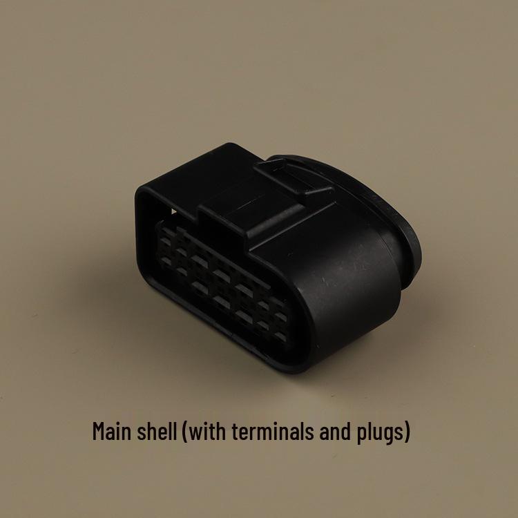 Volkswagen Reversing Radar Wiring Harness Connector: 3C0973837 Mating Connector, 3C0973737 Male & Female, 6189-7103 Compatible.