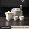 Ru Kiln Portable Travel Tea Set