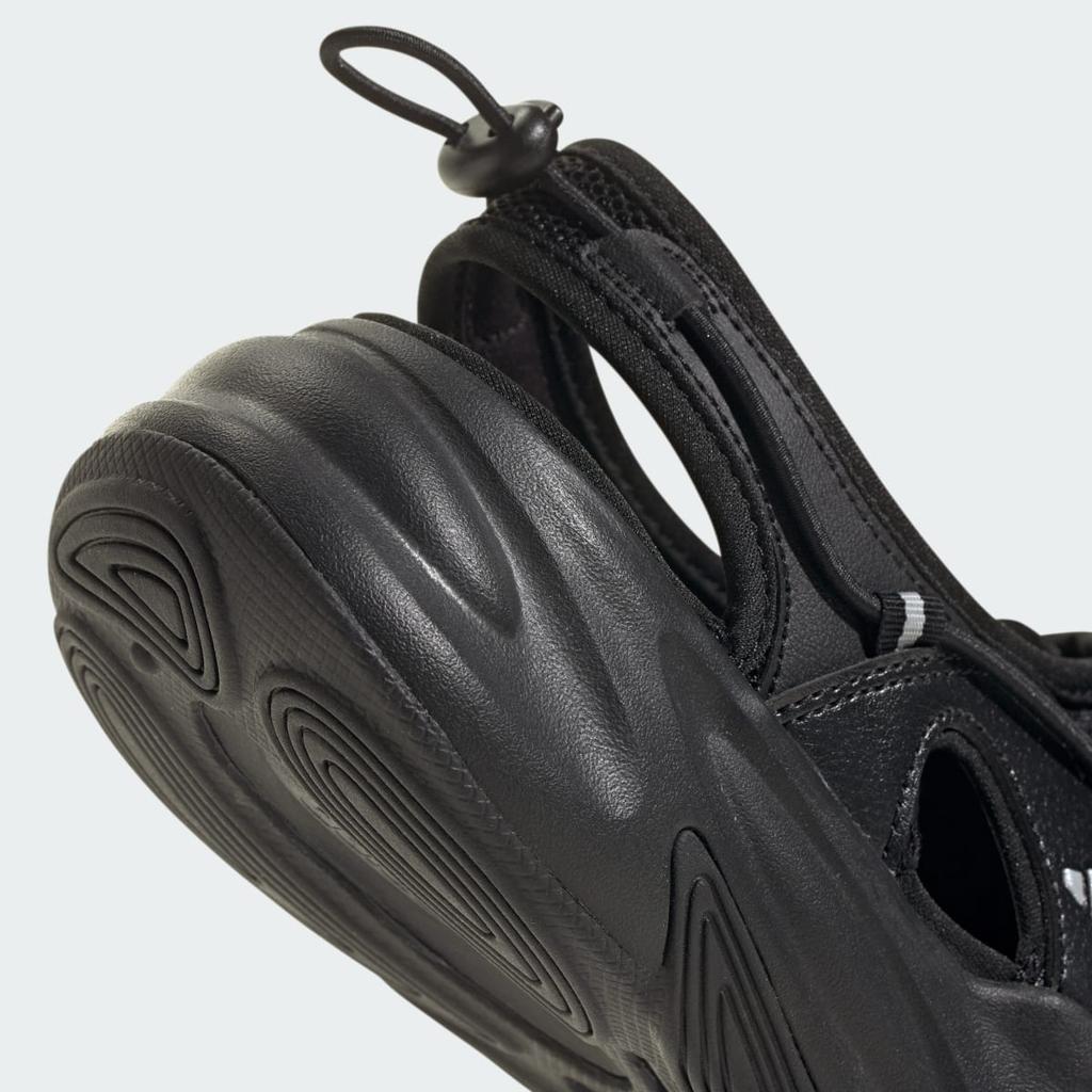 adidas Ozwave Sandals JS4582 Unisex Sportswear Sandals Core Black / Core Black / Silver Metallic