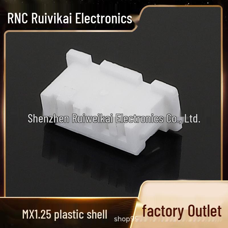 

MX1.25 1.25mm Strip Connector Housing, MOLEX 51021 Receptacle 2-pin connector