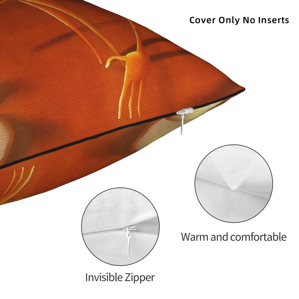 Marcus The Worm I Don't Like This Rock Pillow Case  Soft Pillow Cover Cute Funny Pillowcases For Wedding Party Home Decor