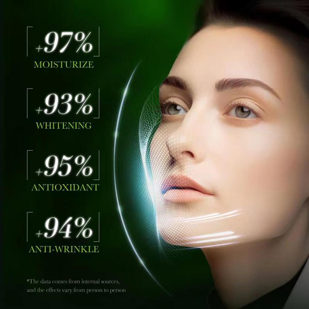 The translucent cream is gentle and non-irritating, firming the skin, brightening the complexion, reducing markings, hydrating and nourishing the skin