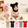 **Baby Kids Knit Beanie Ear Flap Hat Warm Pom Pom Boys Girls Toddler Fall Winter**