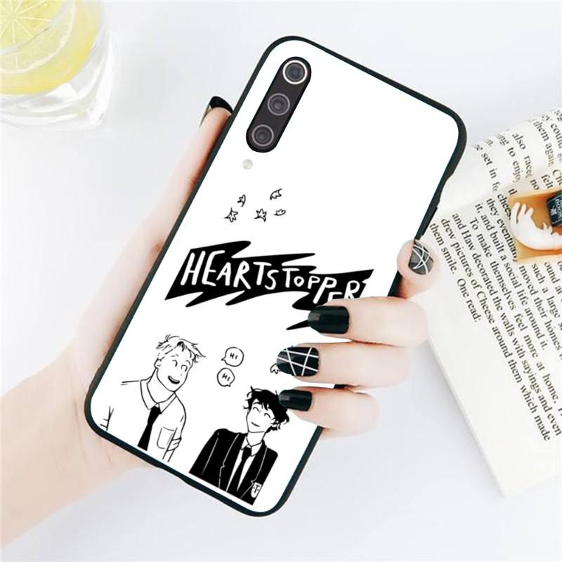 

Чехол для телефона Heartstopper для Xiaomi Redmi Note 11 10 9T 8 7 Pro Redmi 9 9A 9C 8 7 6, мягкий черный чехол для телефона Redmi 6A