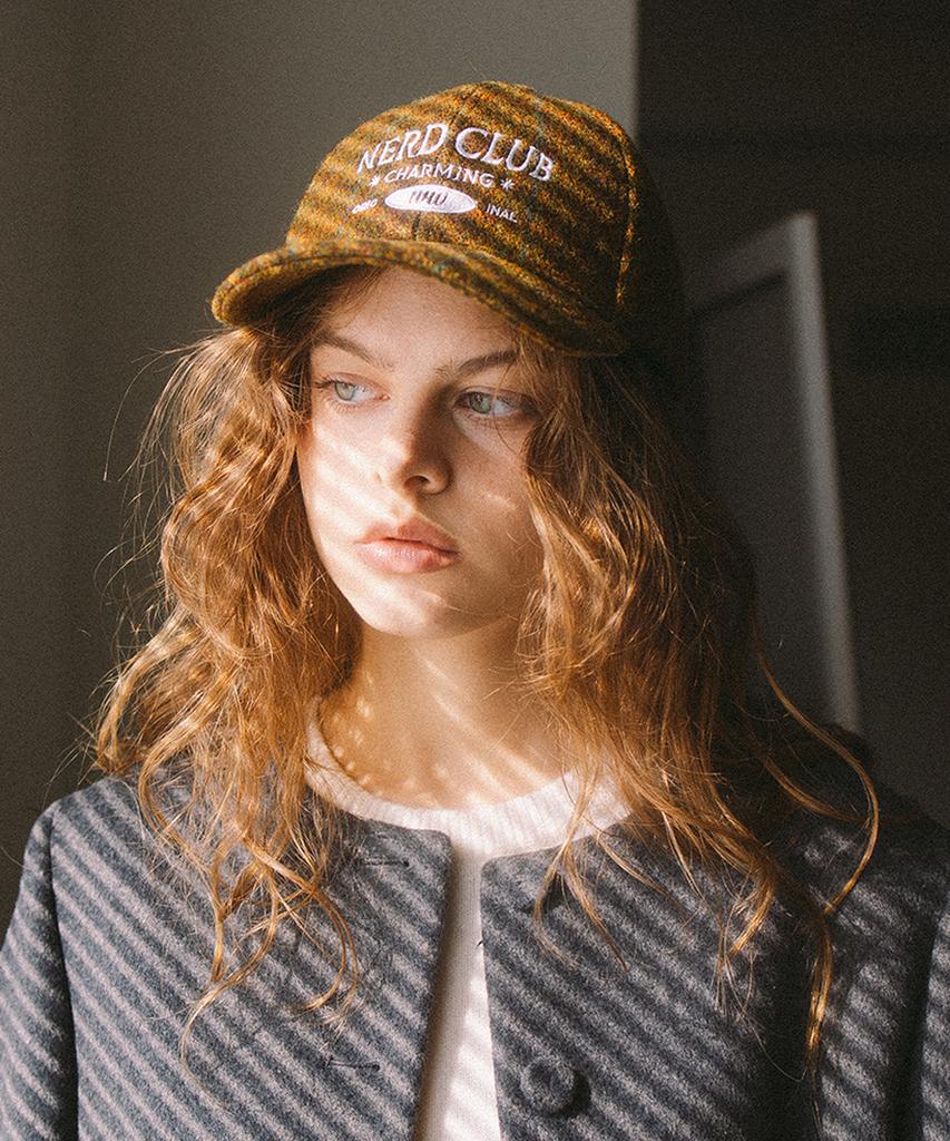 Woseuwodeu Nerd Club Wool Ball Cap