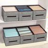 Houndstooth Wardrobe Storage Box