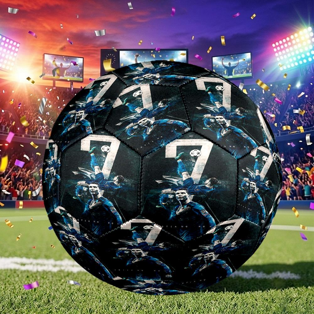 1pz Pallone da Calcio Celebrazione Gol Taglia 5, Adatto per Partite di Allenamento/Allenamento Torneo, Leggero e Resistente. cl7023