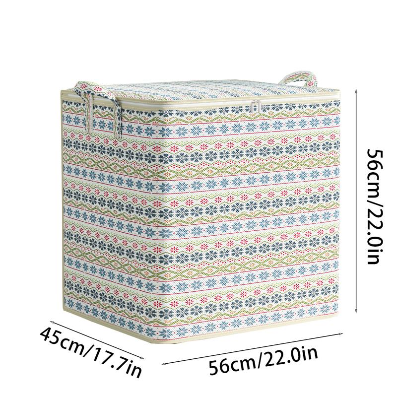 Folding Large Capacity Non-woven Storage Bag Clothing Quilt Storage Bag Tidy Bedroom Dormitory Mobile Box Replacement